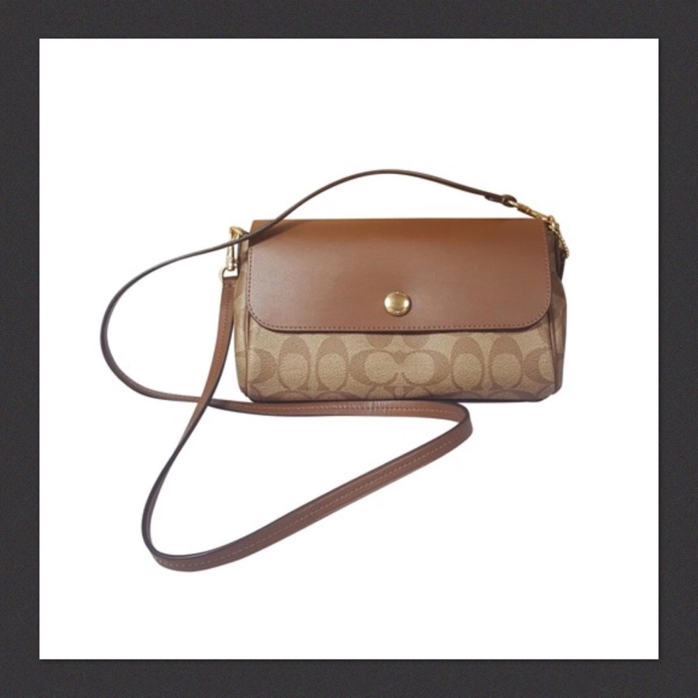 NWT Coach Signature Reversible Crossbody